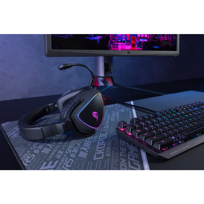 Gaming headphones ASUS ROG Delta S USB-C Aura Sync RGB - Геймърски слушалки<<<Геймърска периферия<<<ValiAPI&&&Гейминг