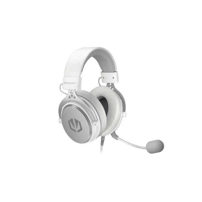 Gaming headphones ENDORFY Viro Plus 7.1 USB - Onyx White - Геймърски слушалки<<<Геймърска