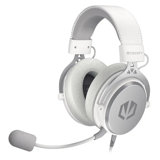 Gaming headphones ENDORFY Viro Plus 7.1 USB - Onyx White - Геймърски слушалки<<<Геймърска
