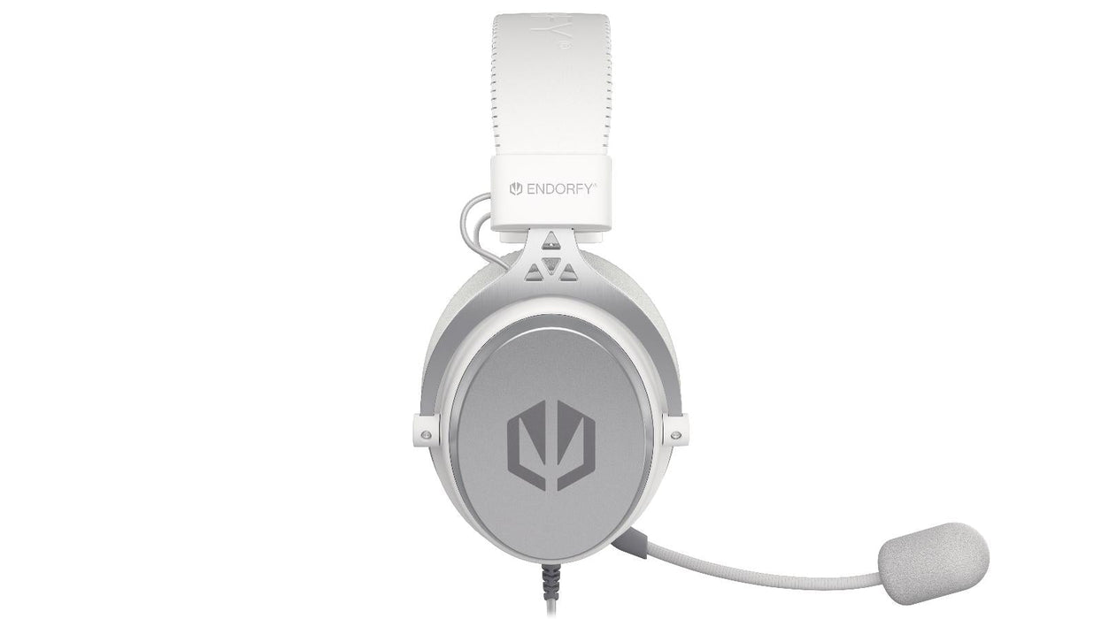 Gaming headphones ENDORFY Viro Plus 7.1 USB - Onyx White - Геймърски слушалки<<<Геймърска