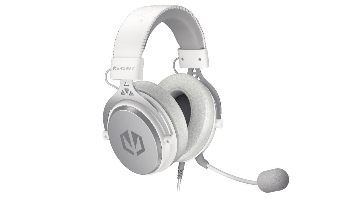 Gaming headphones ENDORFY Viro Plus 7.1 USB - Onyx White - Геймърски слушалки<<<Геймърска