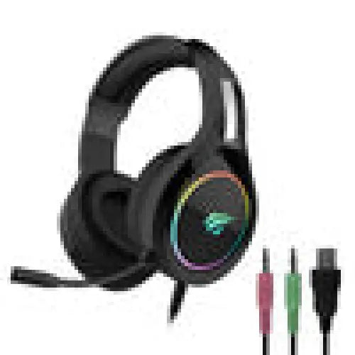 Gaming headphones Havit GAMENOTE H2232D RGB USB + 3.5mm - Wired<<<Headphones<<<Audio<<<InnproXML