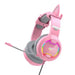 Gaming headphones Havit GAMENOTE H2233d RGB (pink) - Wired<<<Headphones<<<Audio<<<InnproXML