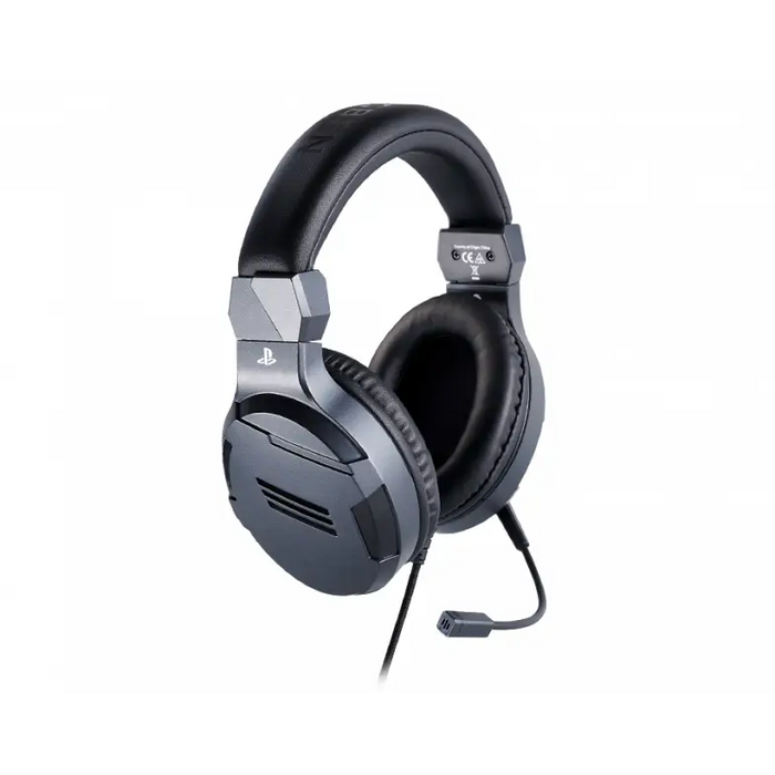 Gaming headphones Nacon Bigben PS4 Official Headset V3 Titanium Microphone Grey - Геймърски слушалки<<<Геймърска