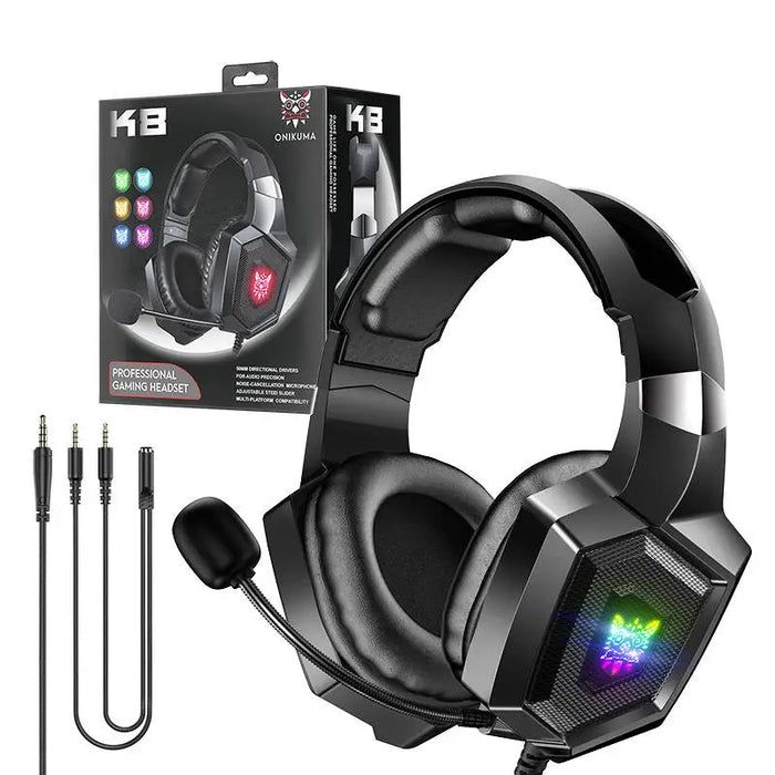 Gaming headphones ONIKUMA K8 Black - Wired<<<Headphones<<<Audio<<<InnproXML