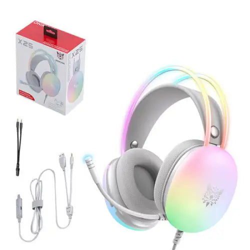 Gaming headphones ONIKUMA X25 White - Wired<<<Headphones<<<Audio<<<InnproXML