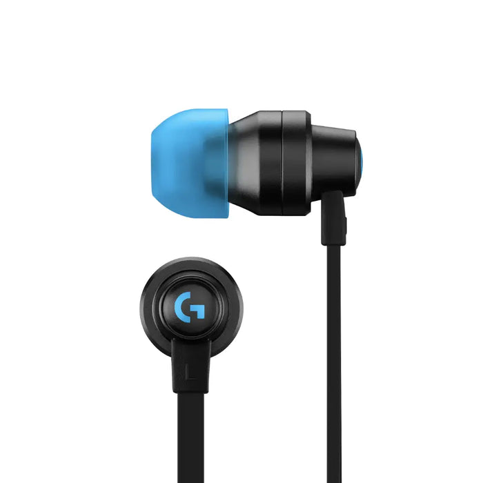 Gaming headphones with microphone Logitech G333 In-ear 3.5 mm + USB-C adapter plugs wired black - Gaming