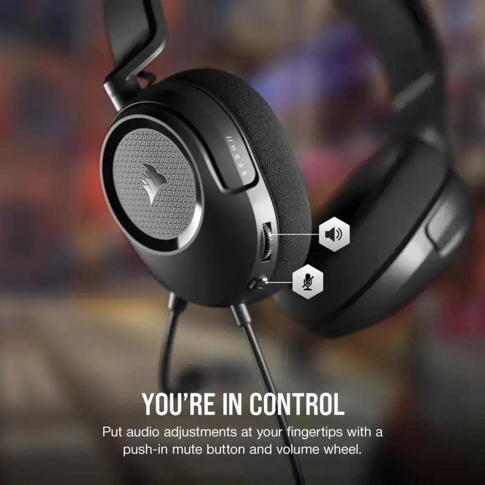 Gaming headset with microphone Corsair HS35 SURROUND v2 7.1 Dolby Audio 3.5mm/USB - Геймърски слушалки<<<Геймърска