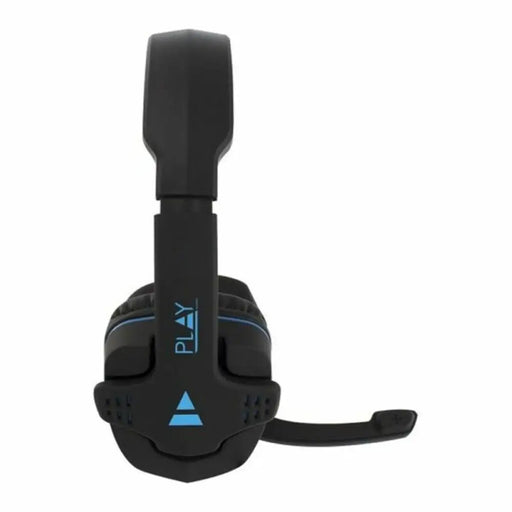 Gaming Headset with Microphone Ewent PL3320 Black Blue - Компютър Игри<<<Компютри| Електроника<<<BigBuy&&&Гейминг
