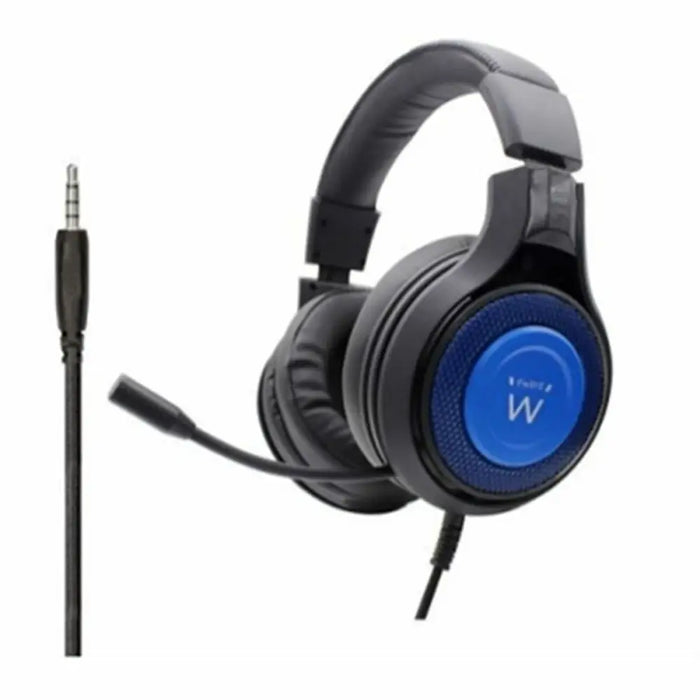 Gaming Headset with Microphone Ewent PL3322 Black/Blue - Електроника Телефони и таблети<<<Компютри|