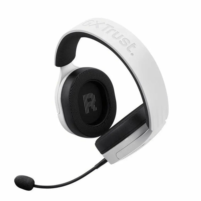 Gaming Headset with Microphone Trust GXT 490 White Black Multicolour Black/White - Електроника Периферни и резервни