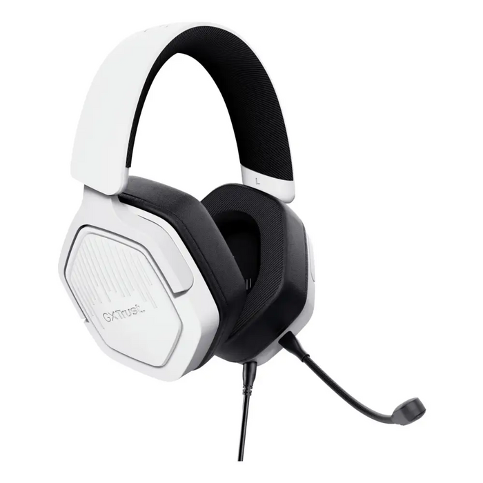 Gaming Headset with Microphone Trust GXT492W Carus White - Електроника Периферни и резервни части<<<Компютри|
