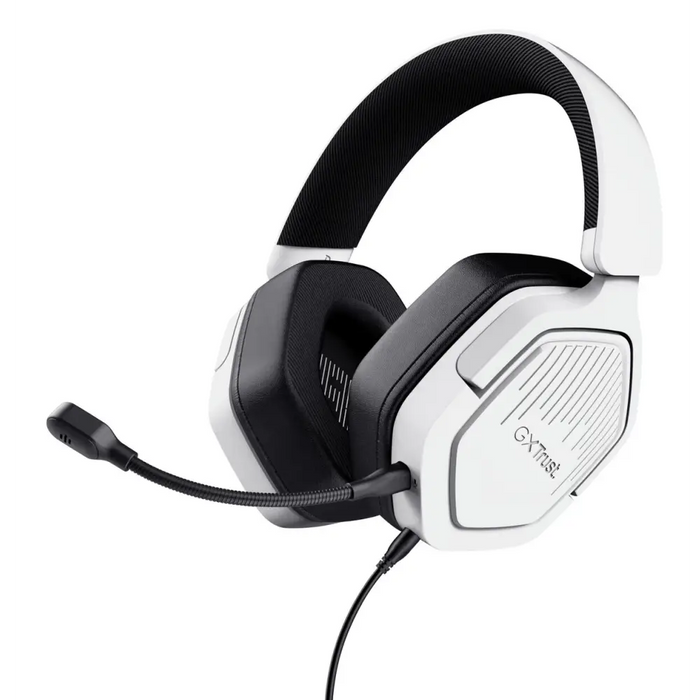 Gaming Headset with Microphone Trust GXT492W Carus White - Електроника Периферни и резервни части<<<Компютри|
