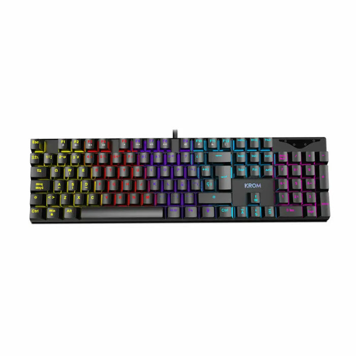 Gaming Keyboard Krom Kasic Black Qwerty US - Компютър Игри<<<Компютри| Електроника<<<BigBuy&&&Gaming
