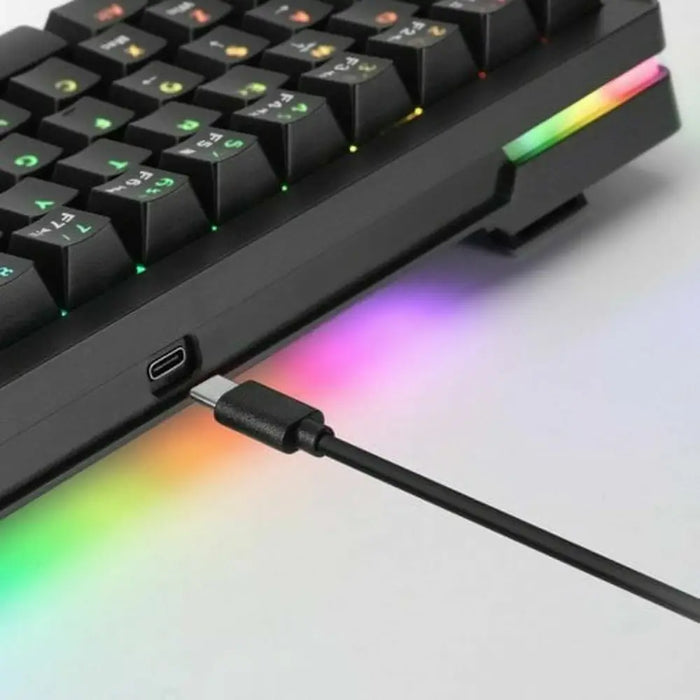 Gaming Keyboard Mars Gaming MKMINIPROYES Qwerty US Black - Електроника Периферни и резервни части<<<Компютри|