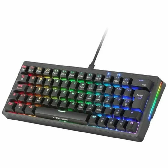 Gaming Keyboard Mars Gaming MKMINIPROYES Qwerty US Black - Електроника Периферни и резервни части<<<Компютри|
