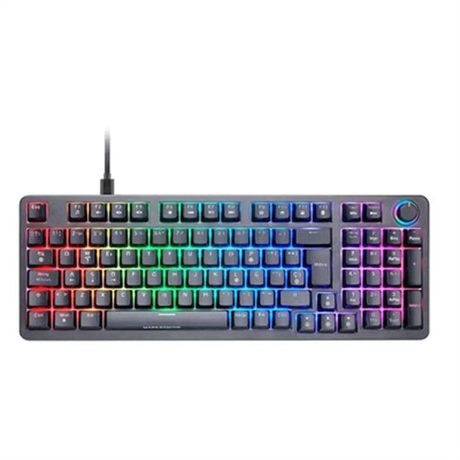 Gaming Keyboard Mars Gaming MKPROBES Black Spanish Qwerty - Компютър Игри<<<Компютри| Електроника<<<BigBuy&&&Gaming