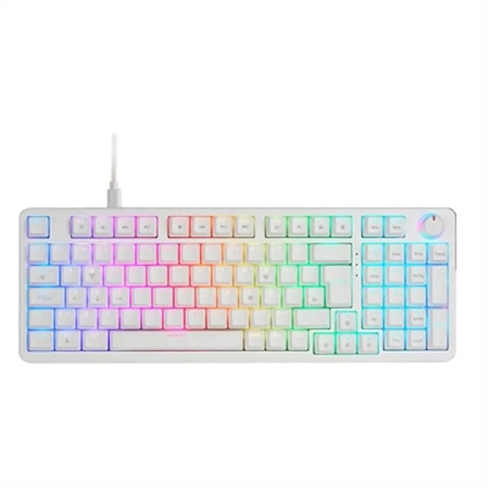 Gaming Keyboard Mars Gaming MKPROWYES White Spanish Qwerty - Компютър Игри<<<Компютри| Електроника<<<BigBuy&&&Gaming