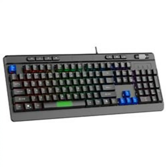 Gaming Keyboard Sparco SPMEMKEYBESP Black Spanish Qwerty - Компютър Игри<<<Компютри| Електроника<<<BigBuy&&&Gaming