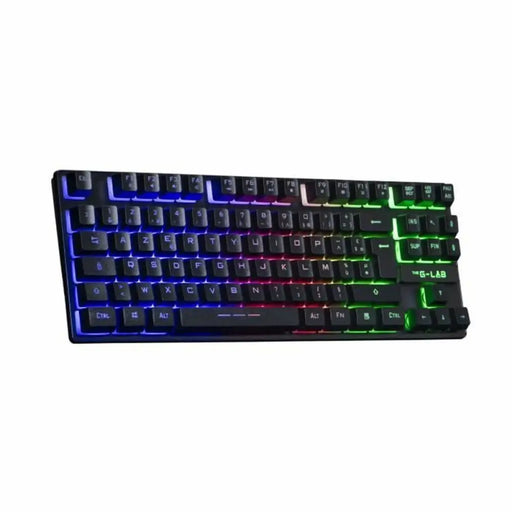 Gaming Keyboard The G-Lab KEYZ CAESIUM TKL WIRELESS Black AZERTY - Компютър Игри<<<Компютри|