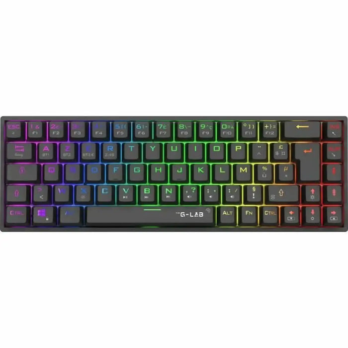 Gaming Keyboard The G-Lab KEYZ TITAN Black AZERTY - Gaming клавиатури<<<Компютър Игри<<<Компютри| Електроника<<<BigBuy