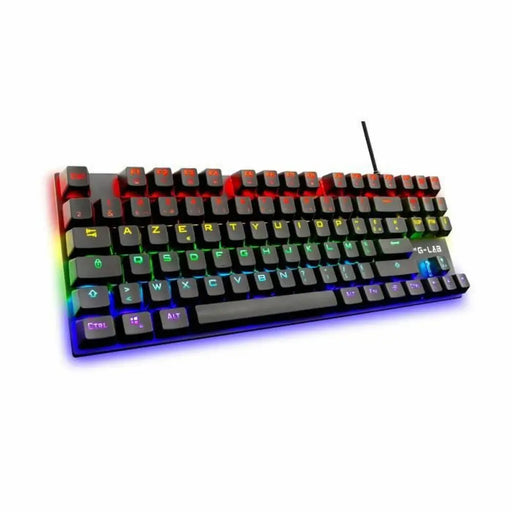 Gaming Keyboard The G-Lab Mercury AZERTY French Black - Компютър Игри<<<Компютри| Електроника<<<BigBuy&&&Gaming