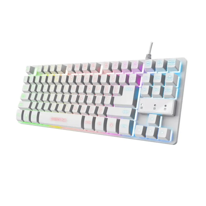 Gaming Keyboard Trust GXT 833W THADO White Multicolour QWERTY Qwerty US - Gaming клавиатури<<<Компютър Игри<<<Компютри|