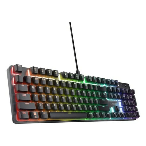 Gaming Keyboard Trust GXT 871 Zora Black Multicolour QWERTY Qwerty US - Gaming клавиатури<<<Компютър Игри<<<Компютри|