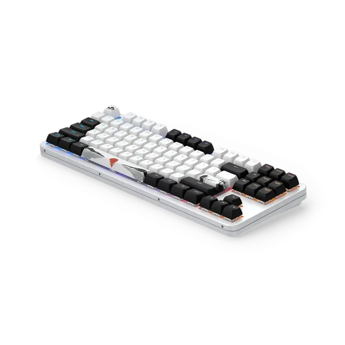 Gaming Mechanical Keyboard Dark Project 87 Fuji V2 RGB TKL - G3MS Sapphire Switches ABS - Геймърски