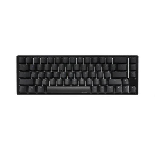 Gaming Mechanical Keyboard Ducky One 3 Classic SF 65% Hotswap Cherry MX Clear RGB PBT Keycaps - Геймърски