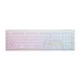 Gaming Mechanical Keyboard Ducky One 3 Pure White Full Size Hotswap Cherry MX Brown RGB PBT Keycaps - Геймърски