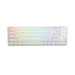 Gaming Mechanical Keyboard Ducky One 3 Pure White SF 65% Hotswap Cherry MX Clear RGB PBT Keycaps - Геймърски