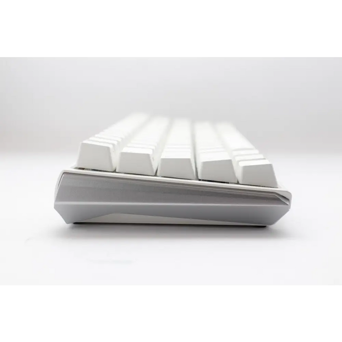 Gaming Mechanical Keyboard Ducky One 3 Pure White SF 65% Hotswap Cherry MX Clear RGB PBT Keycaps - Геймърски