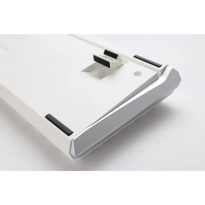 Gaming Mechanical Keyboard Ducky One 3 Pure White TKL Hotswap Cherry MX Blue RGB PBT Keycaps - Геймърски
