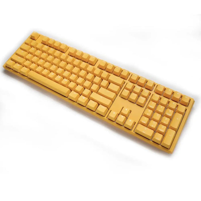 Gaming mechanical keyboard Ducky One 3 Yellow Full-Size Cherry MX Red - Геймърски клавиатури<<<Геймърска
