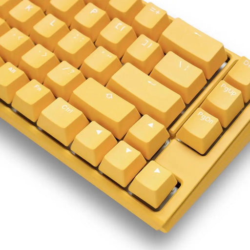 Gaming mechanical keyboard Ducky One 3 Yellow SF 65 Cherry MX Clear switches - Геймърски клавиатури<<<Геймърска