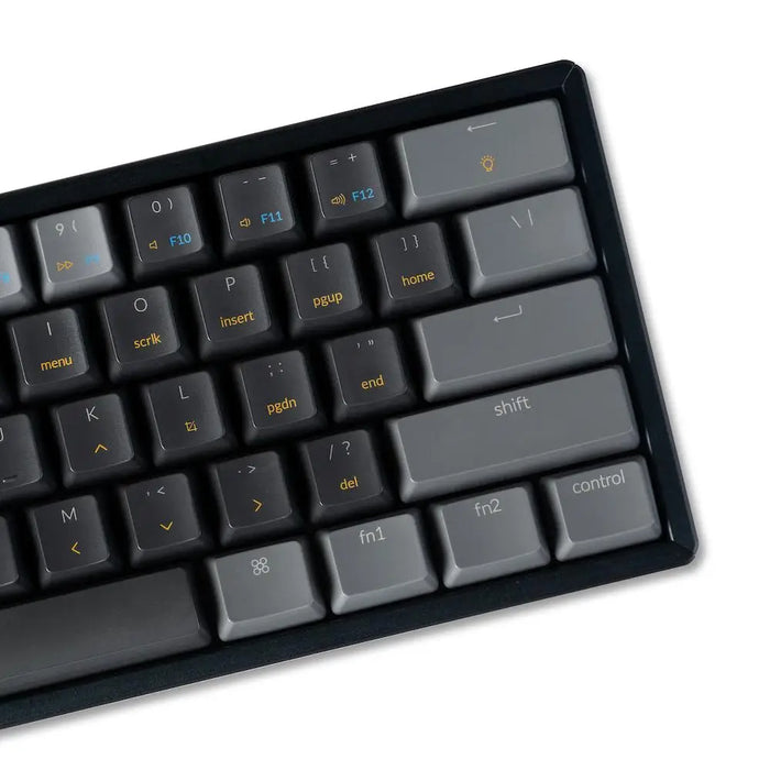 Gaming Mechanical Keyboard Keychron K12 Hot-Swappable 60% Gateron Blue Switch RGB LED ABS - Геймърски