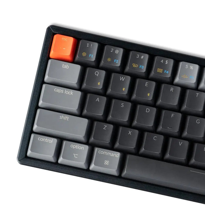 Gaming Mechanical Keyboard Keychron K12 Hot-Swappable 60% Gateron Blue Switch RGB LED ABS - Геймърски