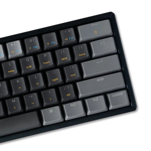 Gaming Mechanical Keyboard Keychron K12 Hot-Swappable 60% Gateron Blue Switch White LED ABS - Геймърски