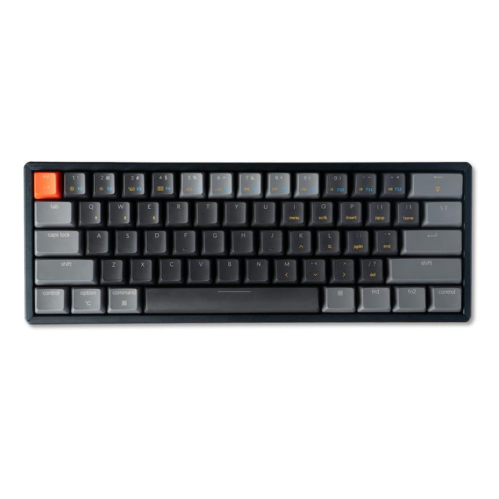 Gaming Mechanical Keyboard Keychron K12 Hot-Swappable 60% Gateron Brown Switch RGB LED ABS - Геймърски