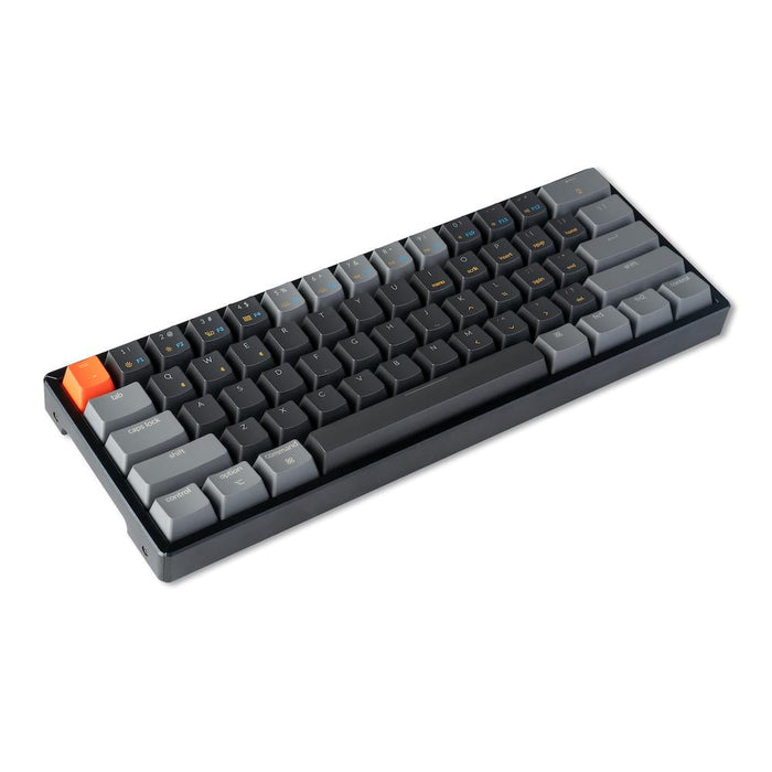 Gaming Mechanical Keyboard Keychron K12 Hot-Swappable 60% Gateron Brown Switch RGB LED ABS - Геймърски