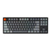 Gaming Mechanical Keyboard Keychron K8 Aluminum TKL Gateron Blue Switch RGB LED Gateron Blue Switch ABS - Геймърски