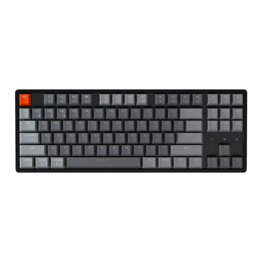 Gaming Mechanical Keyboard Keychron K8 Aluminum TKL Gateron Blue Switch RGB LED Gateron Blue Switch ABS - Геймърски