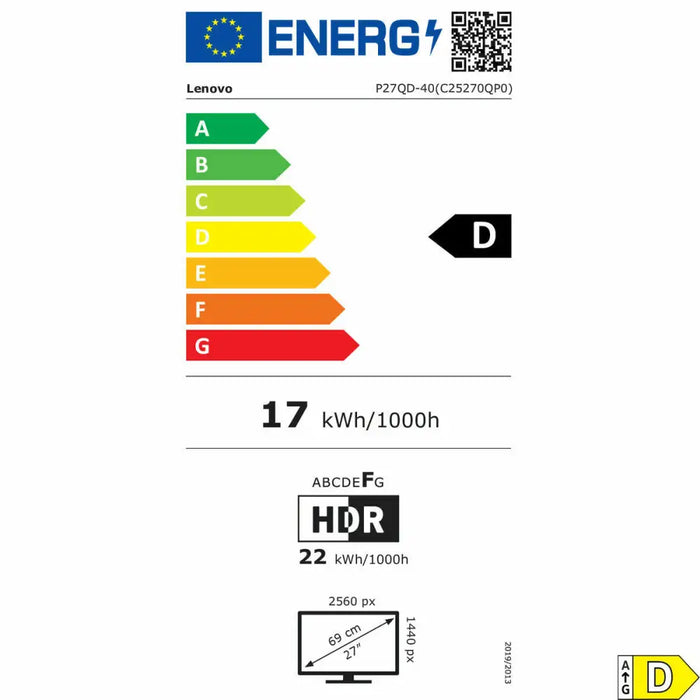 Gaming Monitor Lenovo 64B3GAT2EU 27’’ Wide Quad HD - Електроника Периферни и резервни части<<<Компютри|