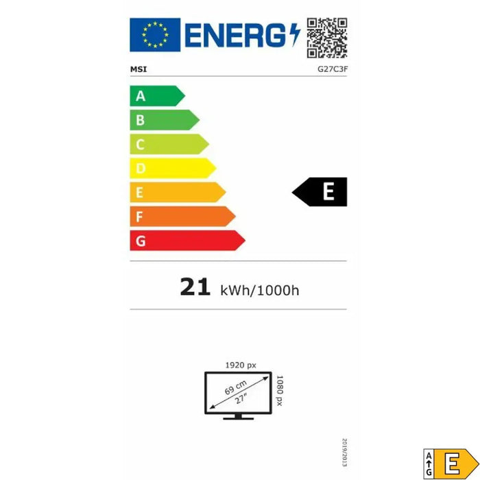 Gaming Monitor MSI G27C3F 27’’ Full HD - Електроника Периферни и резервни части<<<Компютри|