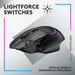 Gaming mouse Logitech G502 X Plus Black Lightsync RGB - Gaming products<<<Logitech<<<LOGITECH<<<PolyComp&&&Геймърски