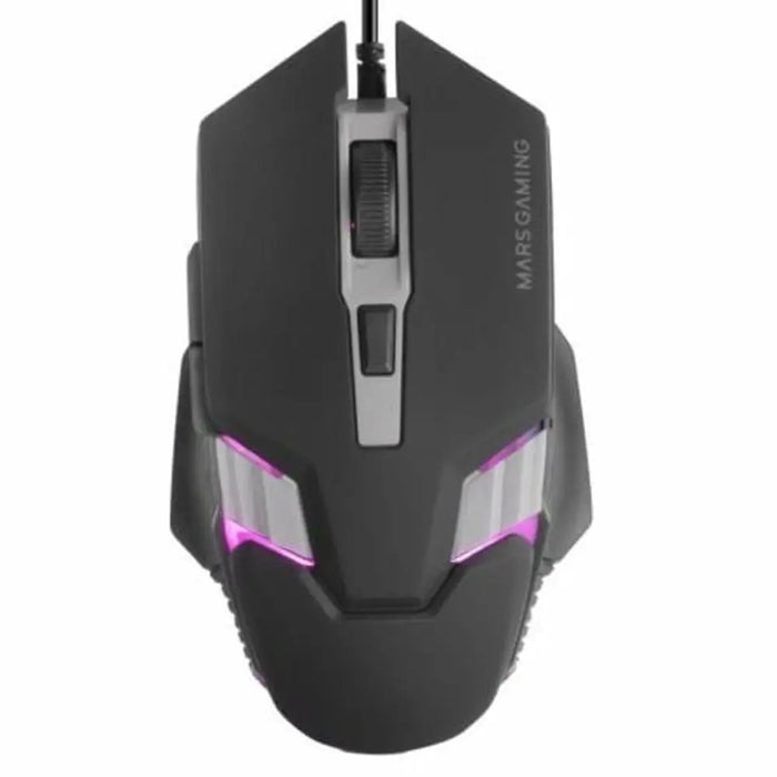 Gaming Mouse Mars Gaming MM024 BK Black - Компютър Игри<<<Компютри| Електроника<<<BigBuy&&&Гейминг Мишка и Подложка за