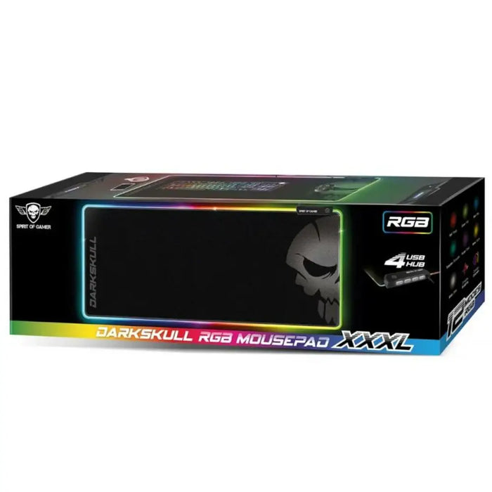 Gaming Mouse Mat Spirit of Gamer SOG-PADHXXRGB Black Multicolour RGB - Компютър Игри<<<Компютри|