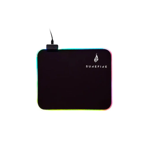 Gaming Mouse Mat Verbatim Surefire Gaming SIlent Flight RGB-320 Black 32 x 26 cm - Компютър Игри<<<Компютри|