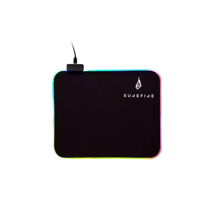 Gaming Mouse Mat Verbatim Surefire Gaming SIlent Flight RGB-320 Black 32 x 26 cm - Компютър Игри<<<Компютри|